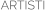 ARTISTI